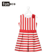 falda de raya roja vestido de niña hermosa raya roja de la raya vestido de niña hermosa